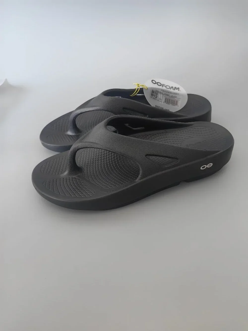 Men's OOFOS Originals Recovery Sandal #1000 - Black